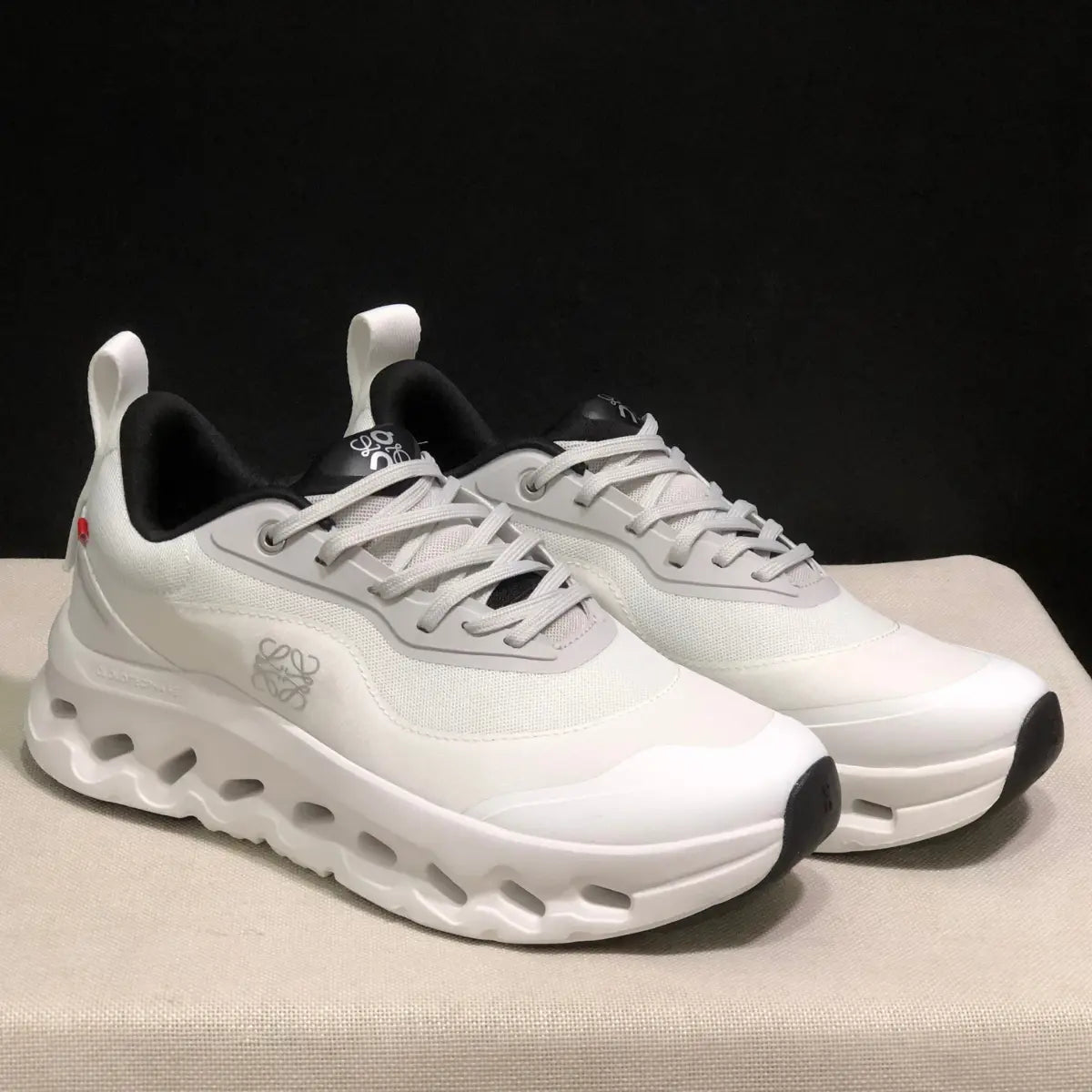 On Cloud × Loewe — Cloudtilt White and Black
